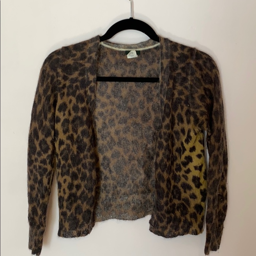 Cheetah sweater